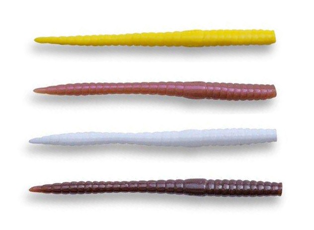 12kom - Gumeni Mamac Crazy Fish MF Classic Worm 7cm