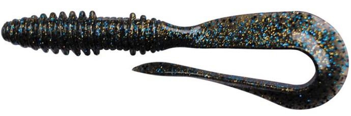 12kom - Gumeni Mamac Keitech Mad Wag Mini 2,5" 6,3cm 0,6gr