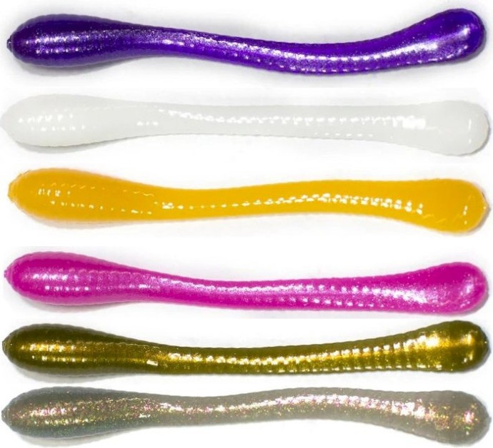 12kom - Gumeni Mamac Revol Baits Longi 60mm Krevetka