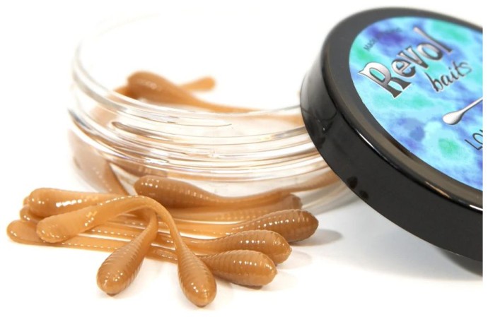 12kom - Gumeni Mamac Revol Baits Longi 60mm Krevetka