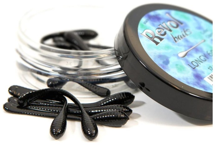 12kom - Gumeni Mamac Revol Baits Longi 60mm Krevetka