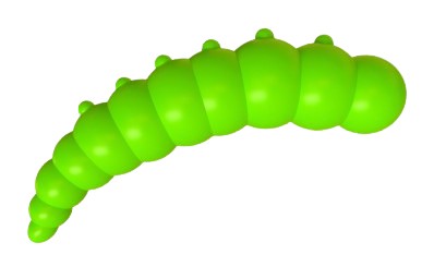 14kom - Gumeni Mamac FreshLures Junior 1,2" 3cm 0,75gr