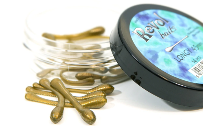 14kom - Gumeni Mamac Revol Baits Longi 45mm Krevetka