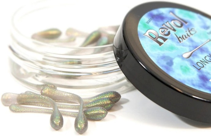 14kom - Gumeni Mamac Revol Baits Longi 45mm Krevetka