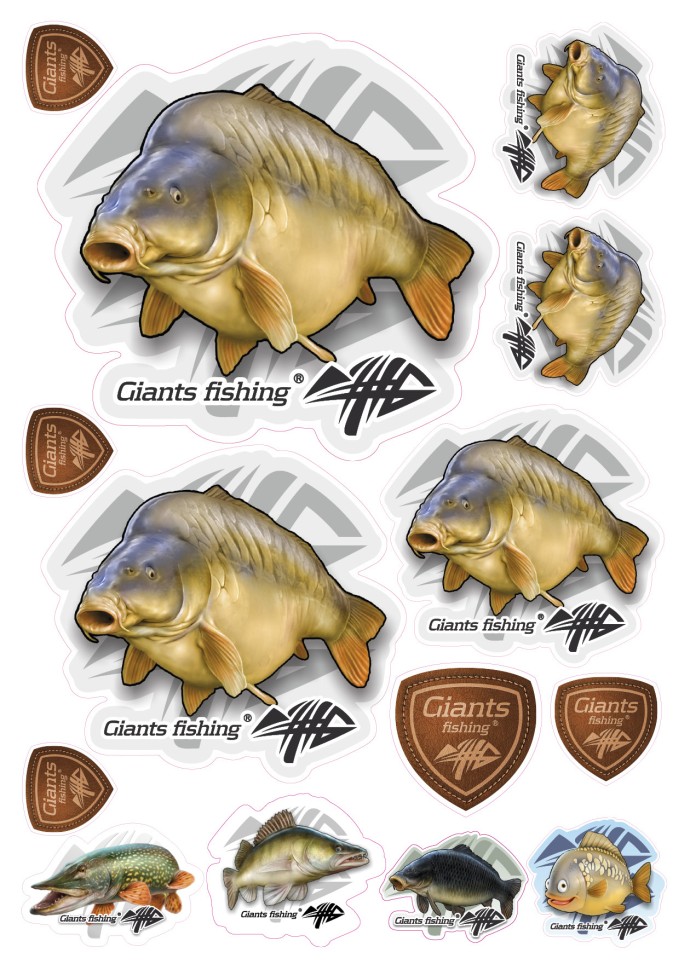 14kom - Naljepnica Giants Fishing Šaran Golać