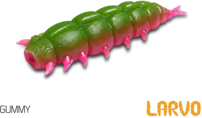 15kom - Gumeni Mamac Delphin LARVO Cheese 3cm 0,5gr