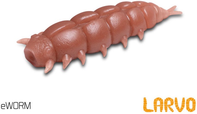 15kom - Gumeni Mamac Delphin LARVO Cheese 3cm 0,5gr