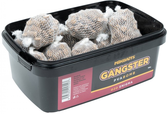 15kom - Napunjene Mrežice Mikbaits Gangster PVA Bomb G20 Enigma