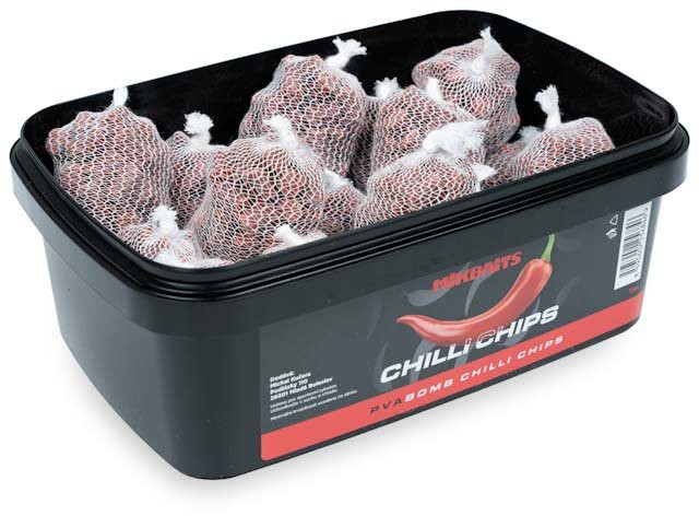 15kom - Napunjene Mrežice Mikbaits PVA Bomb Chilli Chips