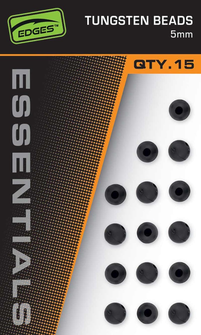 15kom - Perlice Fox Edges Essential Tungsten Beads 5mm