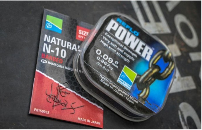 15kom - Udica Preston Natural N-10 Hooks