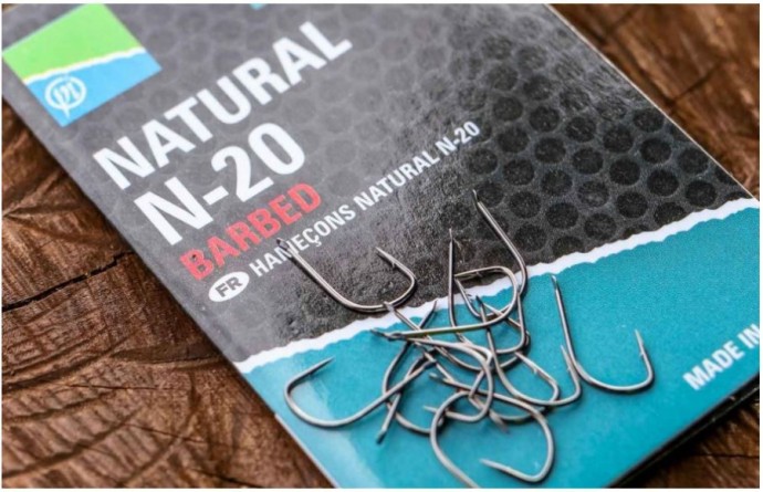 15kom - Udica Preston Natural N-20 Hooks