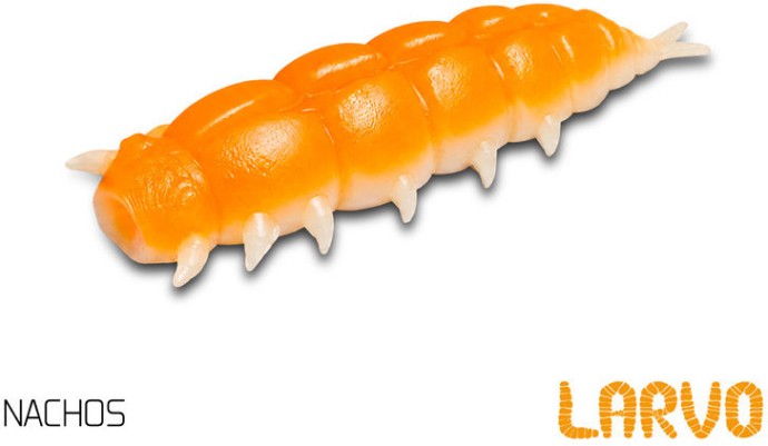 15ks - Gumová Nástraha Delphin LARVO Cheese 3cm 0,5gr