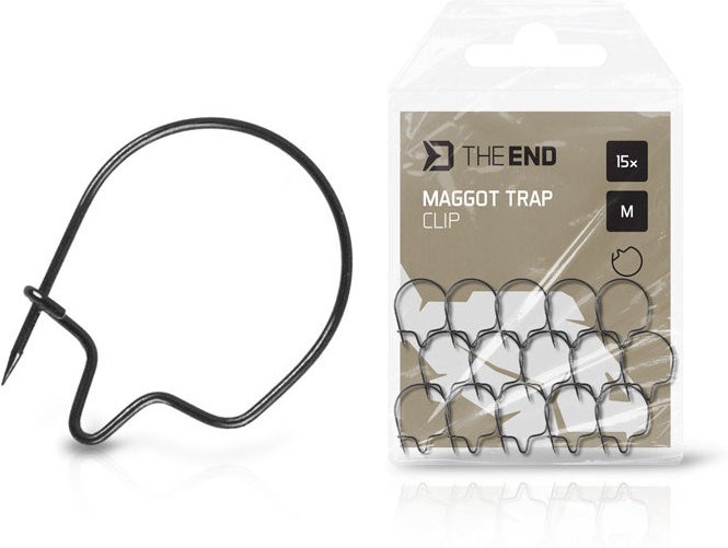 15ks - Klip na Črvie Delphin TheEND Maggot Trap