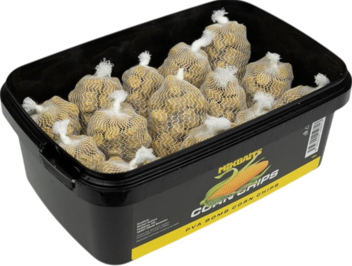 15ks - Punčocha Mikbaits Corn Chips PVA Bomb