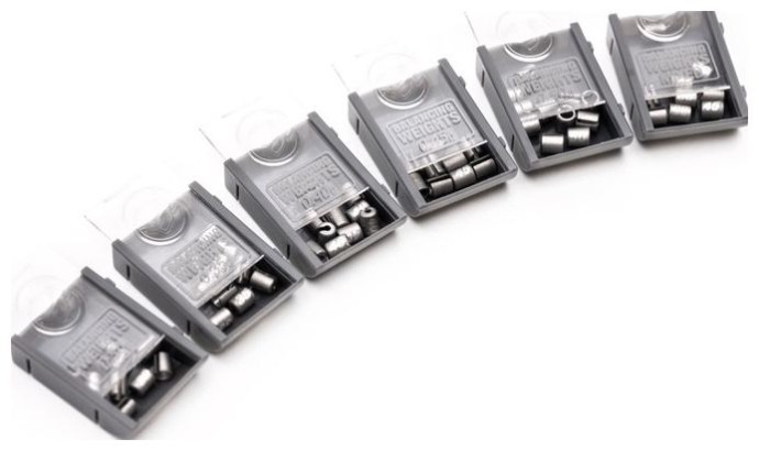 15ks - Vyvažovacie Závažia Korda Dark Matter Balancing Weights Mixed