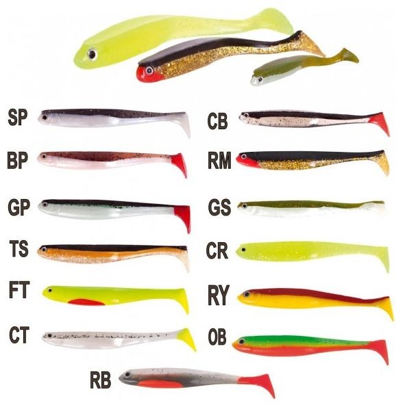 16kom - Gumeni Mamac Iron Claw Slim Jim 16cm RB