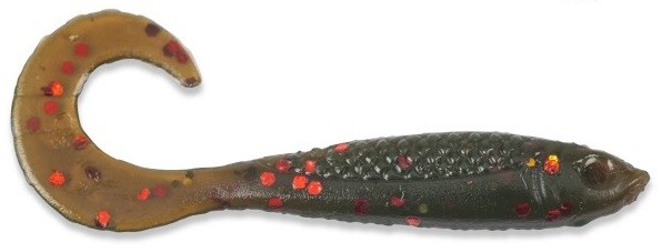 17kom - Gumeni Mamac Iron Claw Drop Stuff Grub Tail 4,5cm
