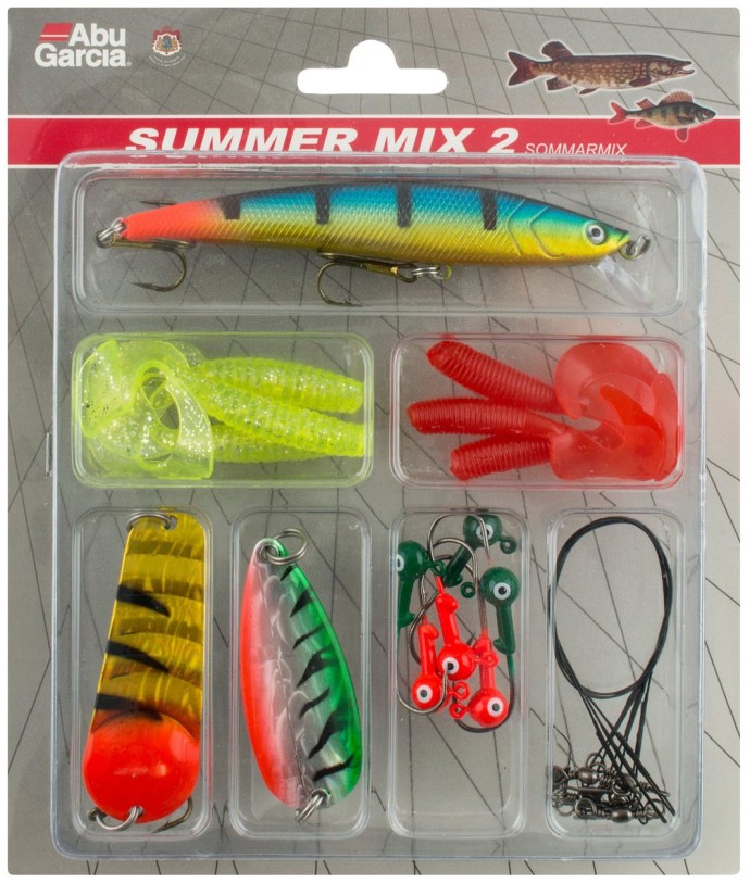 18ks - Sada nástrah Abu Garcia Summer Mix 2 Assorted