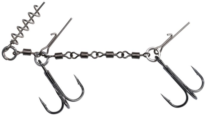 1kom - Trostruke udice Stinger Mikado Jaws Double Evo