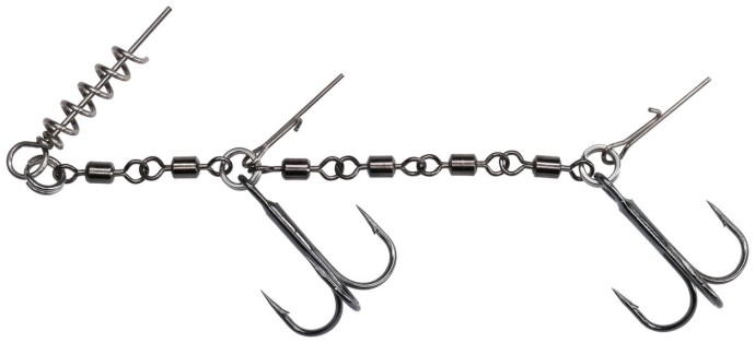 1kom - Trostruke udice Stinger Mikado Jaws Double Evo