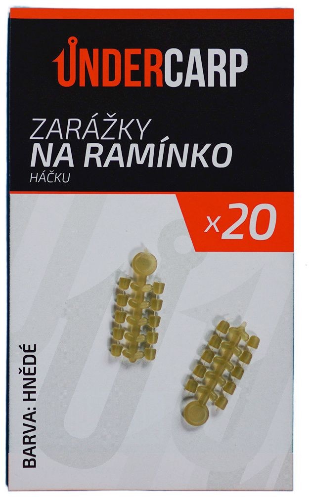 1ks - Zastavice za udicu UnderCarp smeđe