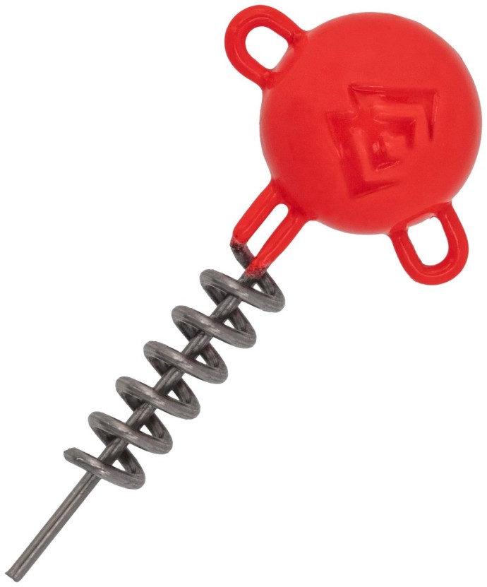 2 kom - Jigova glava Mikado Jaws UV Narančasta
