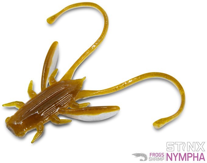 20kom - Gumeni Mamac Delphin B! Stinx NYMPHA 2,5cm