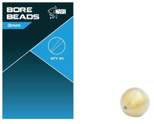 20kom - Gumové perlice Nash Soft Taper Bore Bead