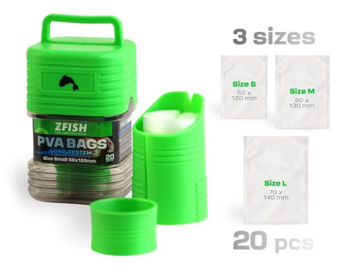 20kom - Potiskivač ZFish PVA Load System