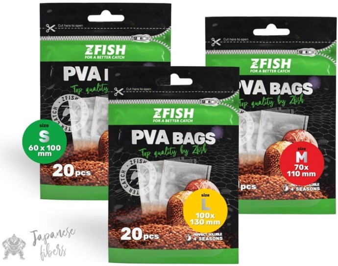 20kom - PVA Vrećice Zfish PVA Bags
