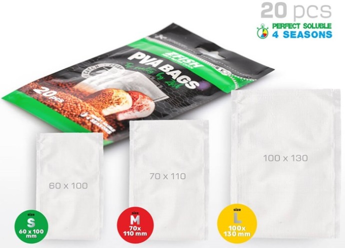 20kom - PVA Vrećice Zfish PVA Bags