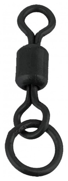 20kom - Vrtilica Anaconda Camo Ring Swivel