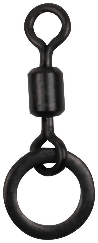 20kom - Vrtilica Avid Carp Outline Micro Ringed Hookbait Swivel Veličina 19