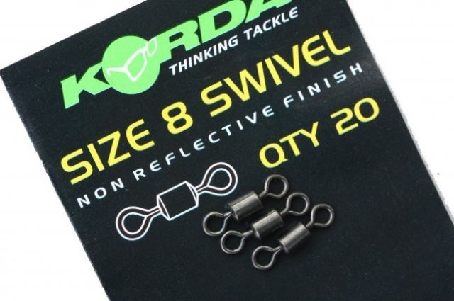 20kom - Vrtilice Korda Swivels Veličina 8