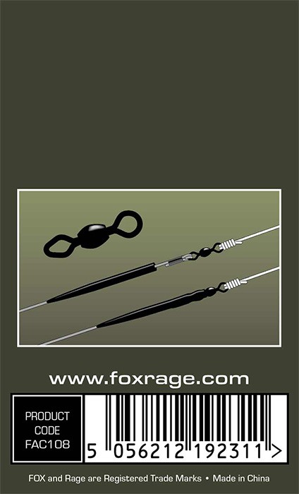 20kom - Vrtilice Rage Predator Diamond Swivels