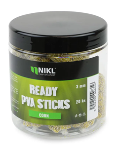 20ks - Naplněné Punčochy Nikl Ready PVA Stick Corn