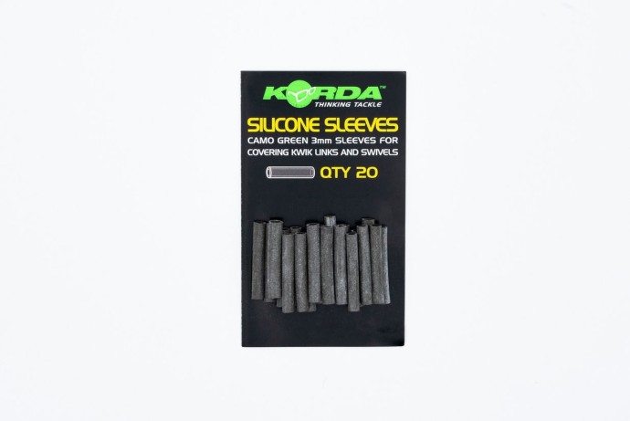 20ks - Silikónový Prevlek Korda Silicone Sleeves Weedy Green