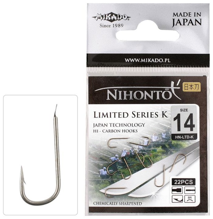 22ks - Háčik Mikado Nihonto Limited Series Veľkosť 18