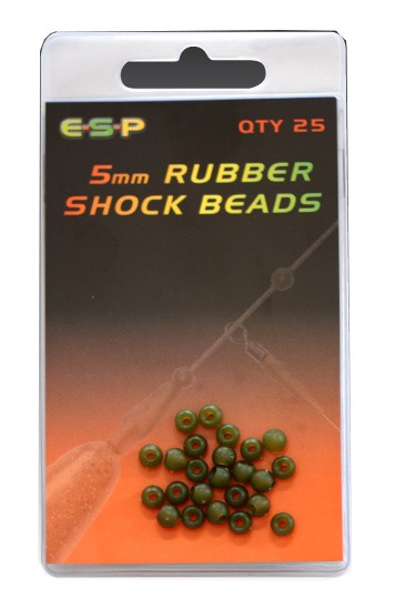 25kom - Gumene perlice ESP Rubber Shock Beads 8mm