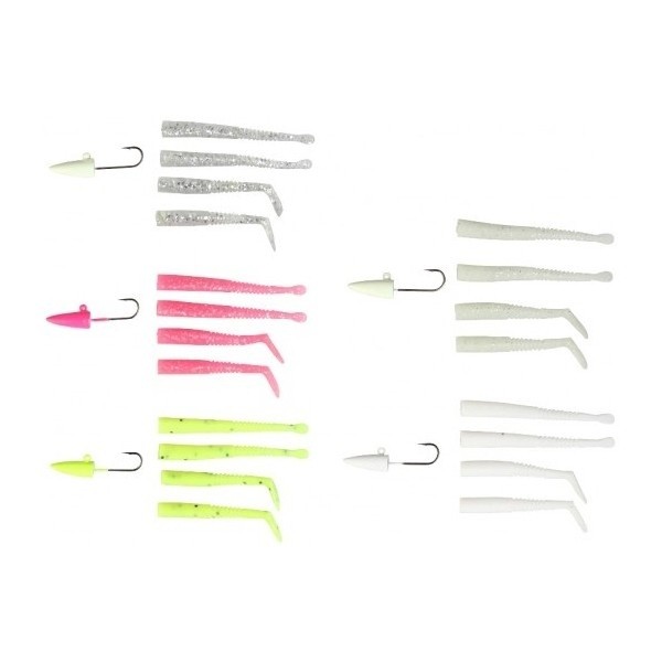 25kom - Gumeni Mamac Savage Gear LRF Mini Sandeel Kit Assorted