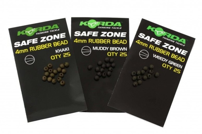 25kom - Gumové perlice Korda Rubber Beads 4mm