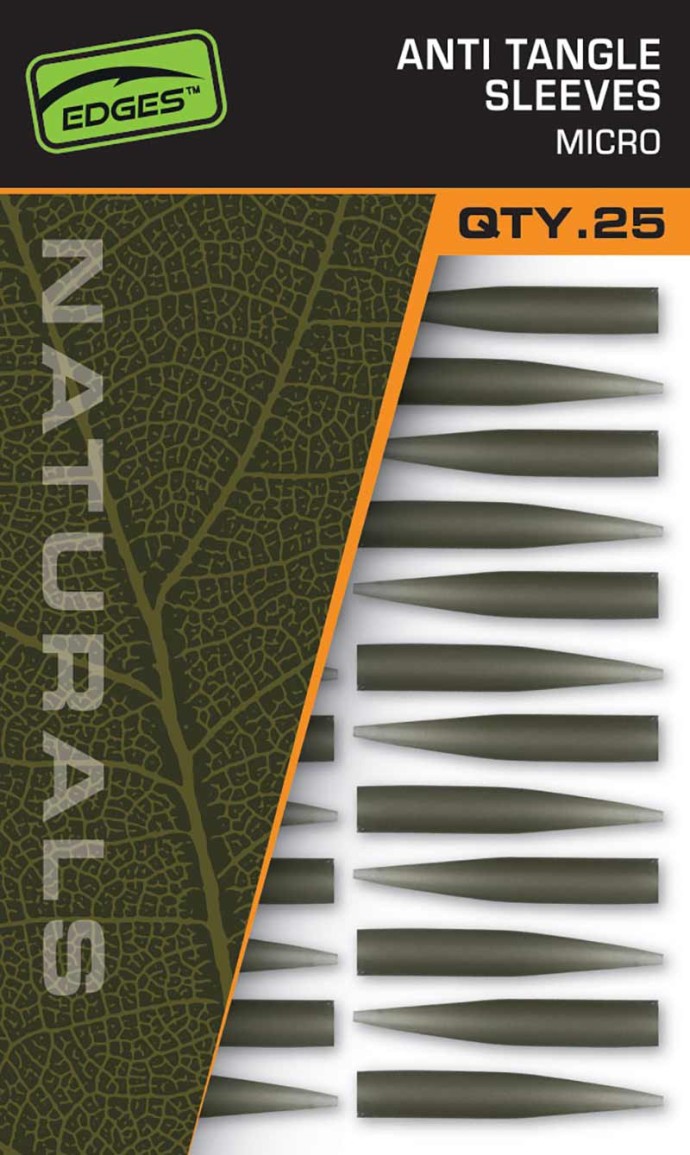 25kom - Navlake Fox Edges Naturals Anti Tangle Sleeves Micro