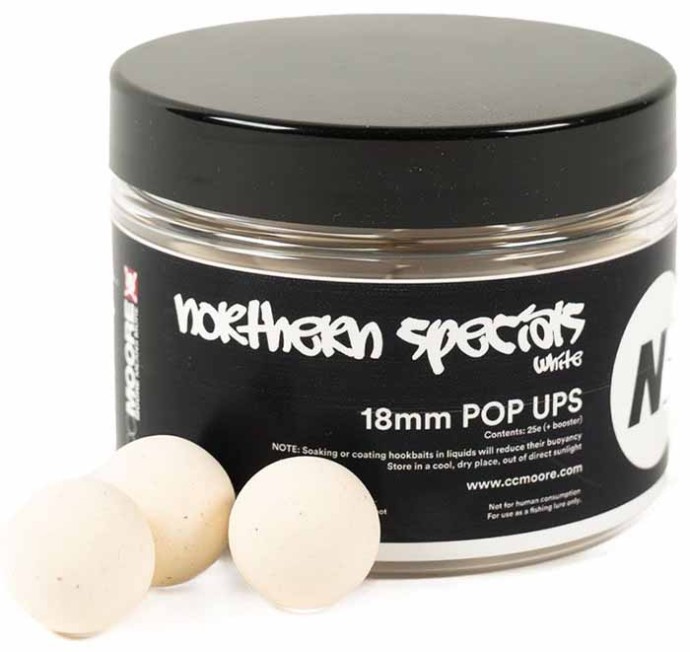 25kom - Plovući Boilies CC Moore NS1 Pop Ups 18mm