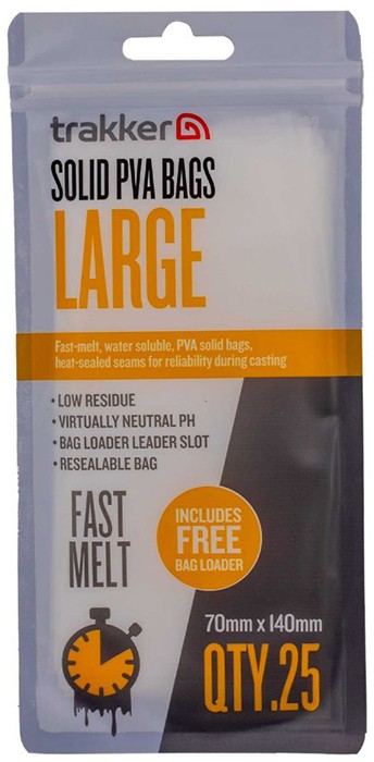25kom - PVA vrećica Trakker Solid PVA Bags