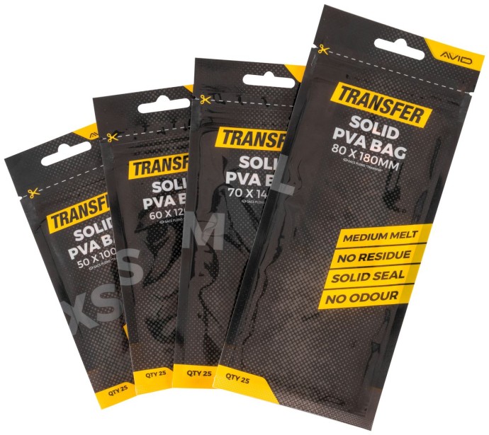 25kom - PVA Vrećice Avid Transfer Solid PVA Bag