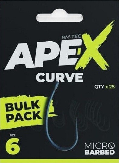 25kom - Udica RidgeMonkey Ape-X Curve Barbed Bulk Pack