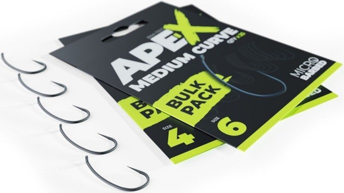 25kom - Udica RidgeMonkey Ape-X Medium Curve Barbed Bulk Pack