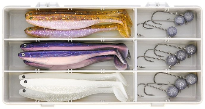 25ks - Sada Nástrah Westin Salty Predator Box Jigging Mix 25pcs
