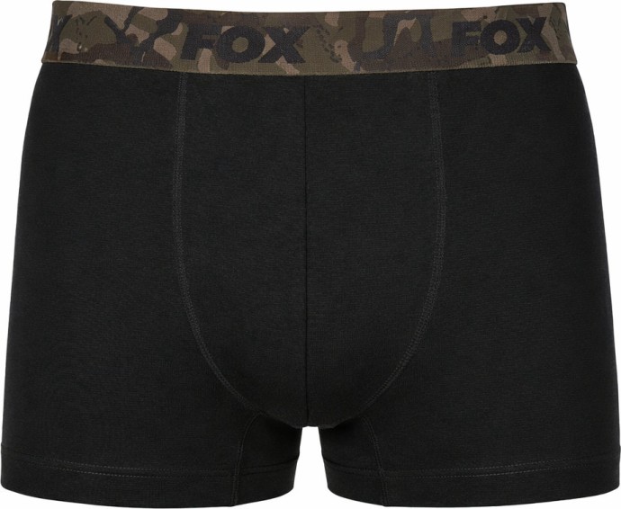 2kom - Bokserice Fox Boxer Shorts Khaki/Black
